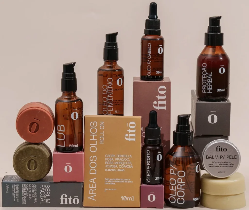 cosméticos botânicos