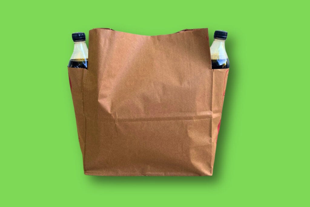 saco de papel para delivery
