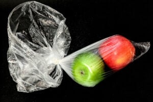 alimentos frutas plástico