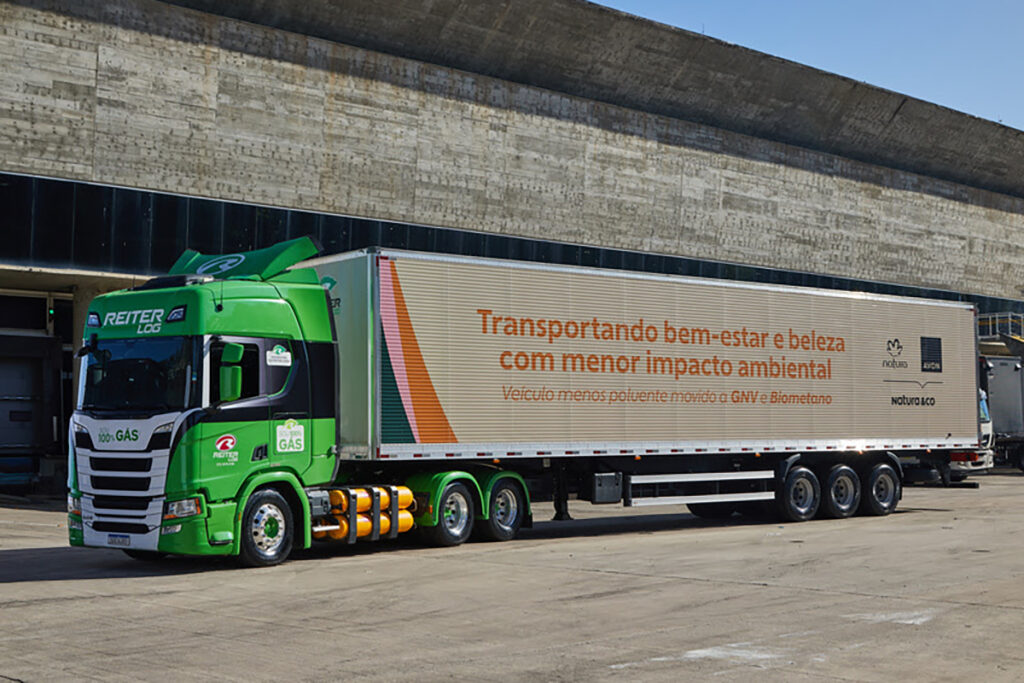 caminhão biometano natura