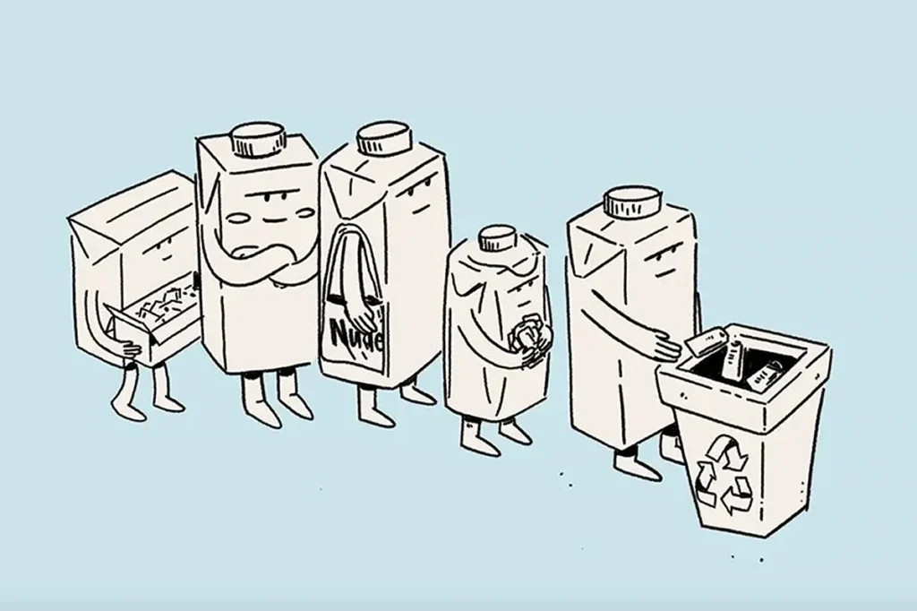 reciclagem embalagens longa vida