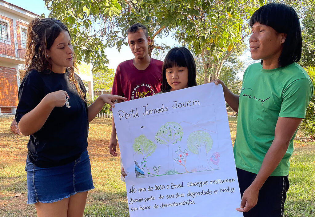 encontro jovens indígenas