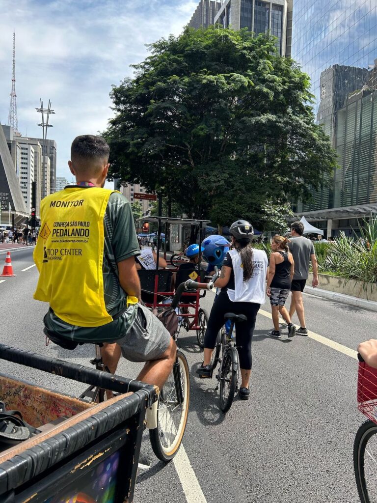 passeio de bicicleta