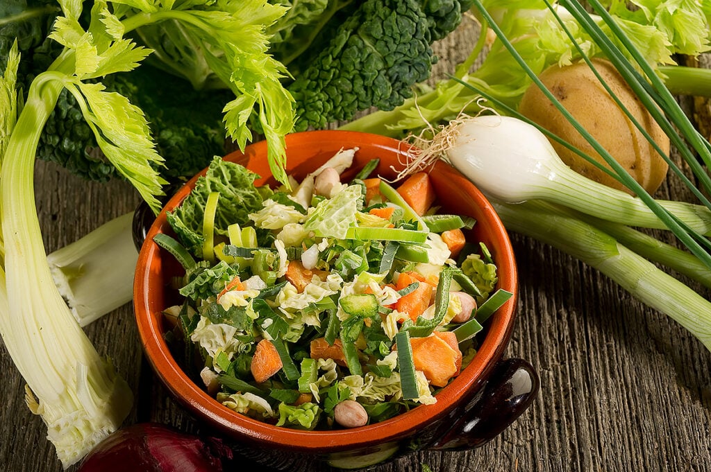 legumes cortados