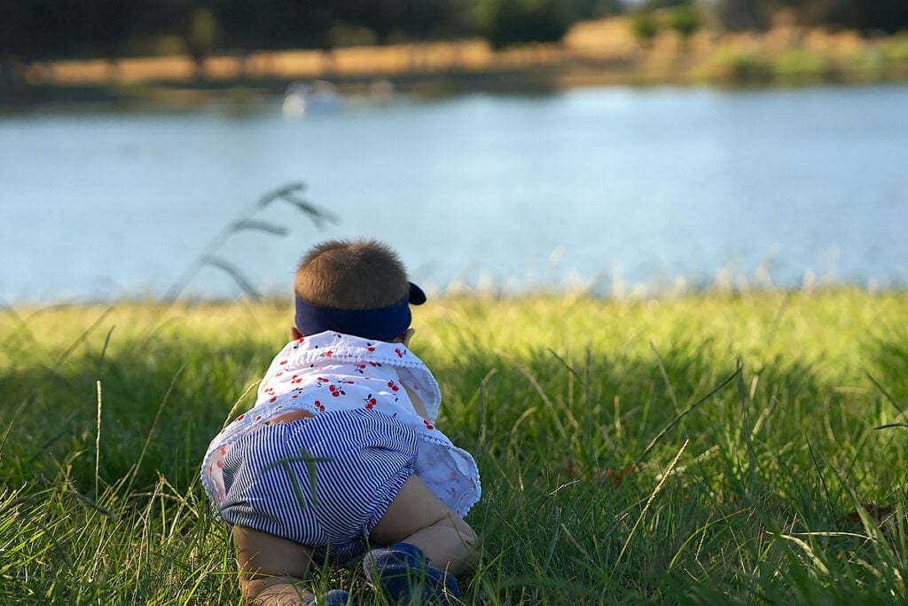 bebe natureza