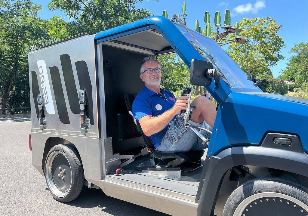 carro pedalável