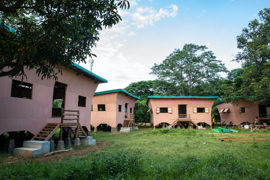 casas de bambu