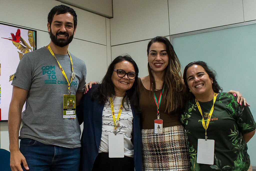 painel de compostagem