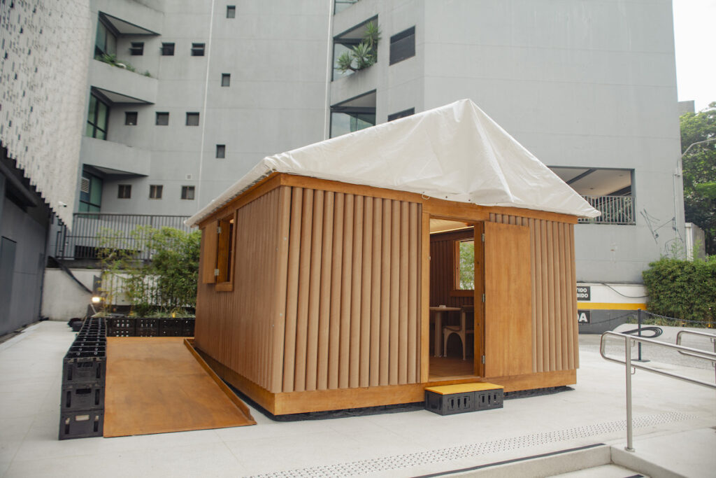 Paper Log House
