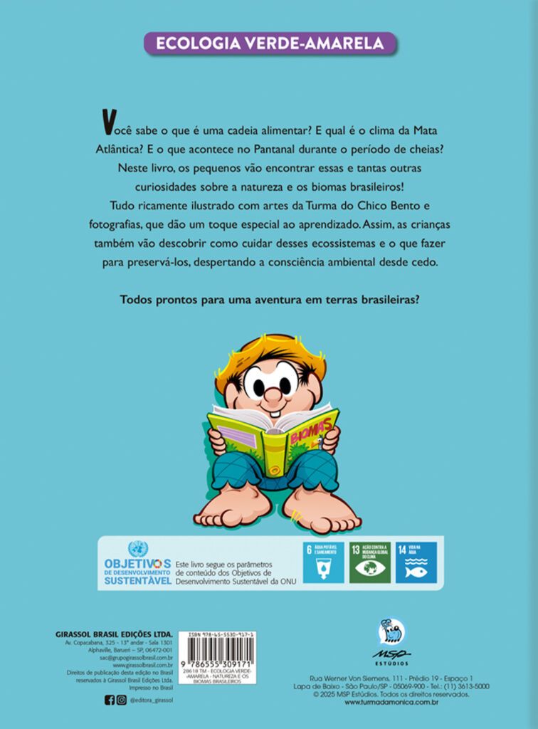 Chico Bento Natureza e os Biomas Brasileiros