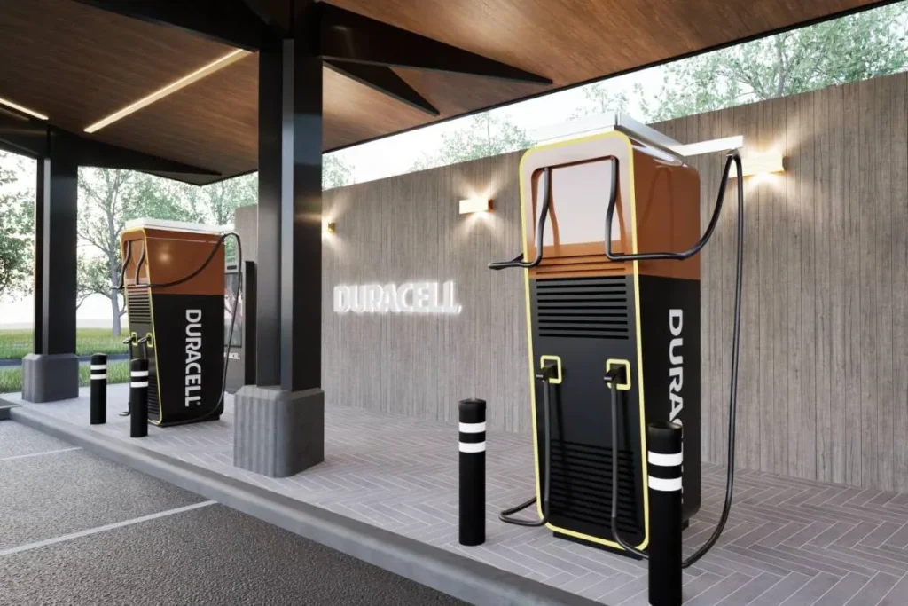 duracell recarga de eletricos