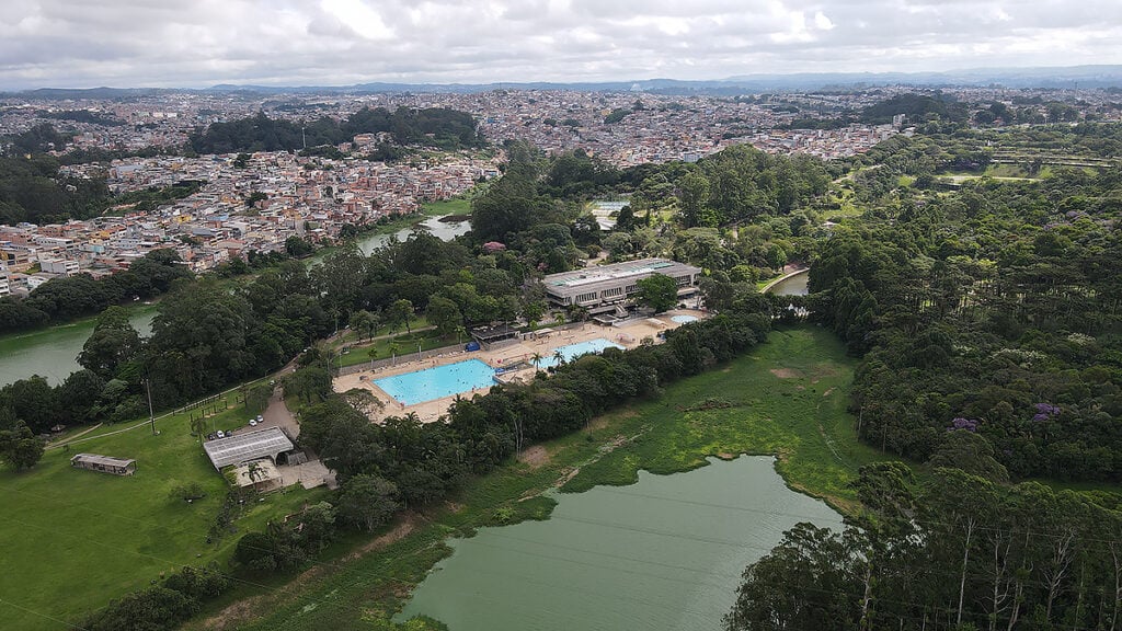 vista aérea do Sesc Interlagos