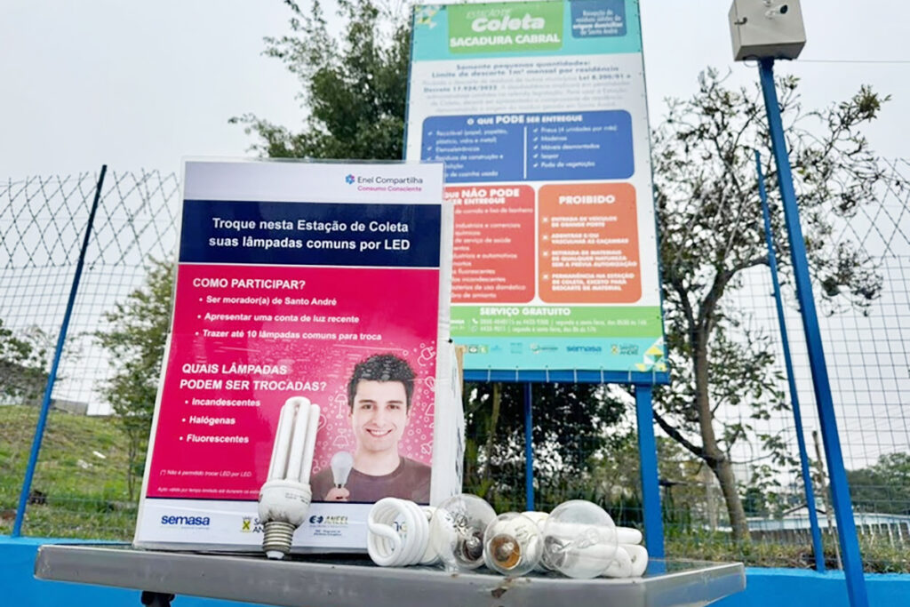 troca de lâmpadas em Santo André