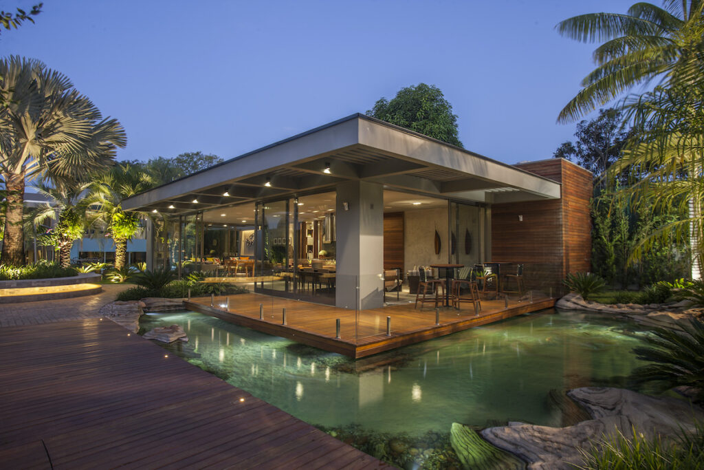 lago em casa