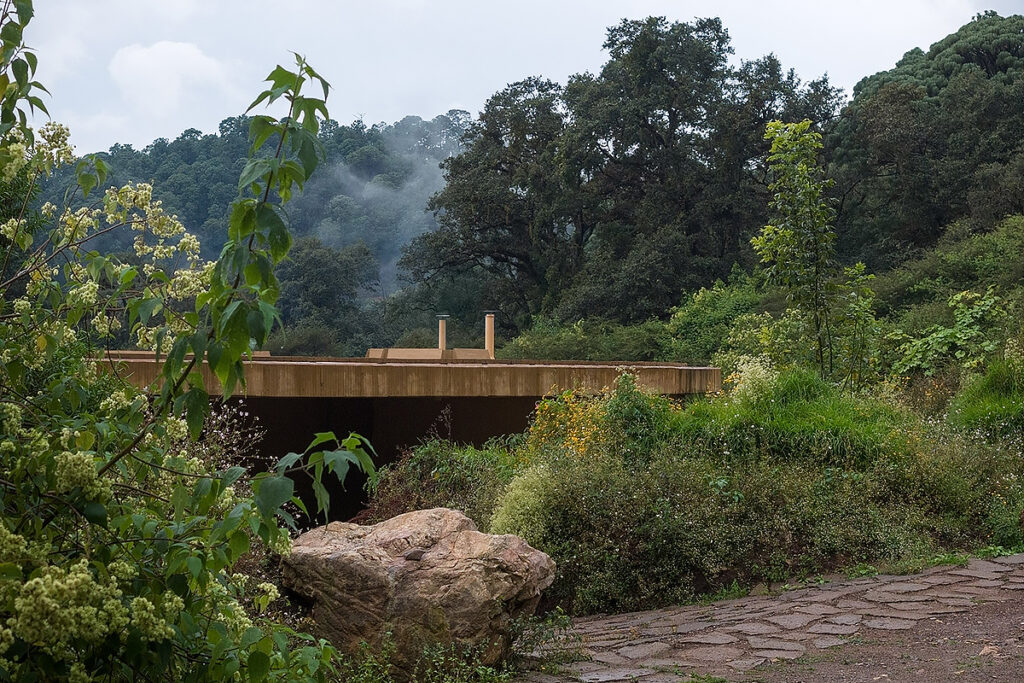 casa na natureza