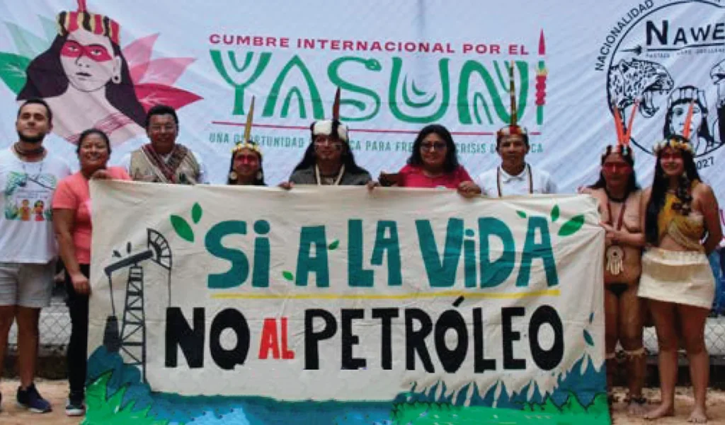 indígenas petróleo