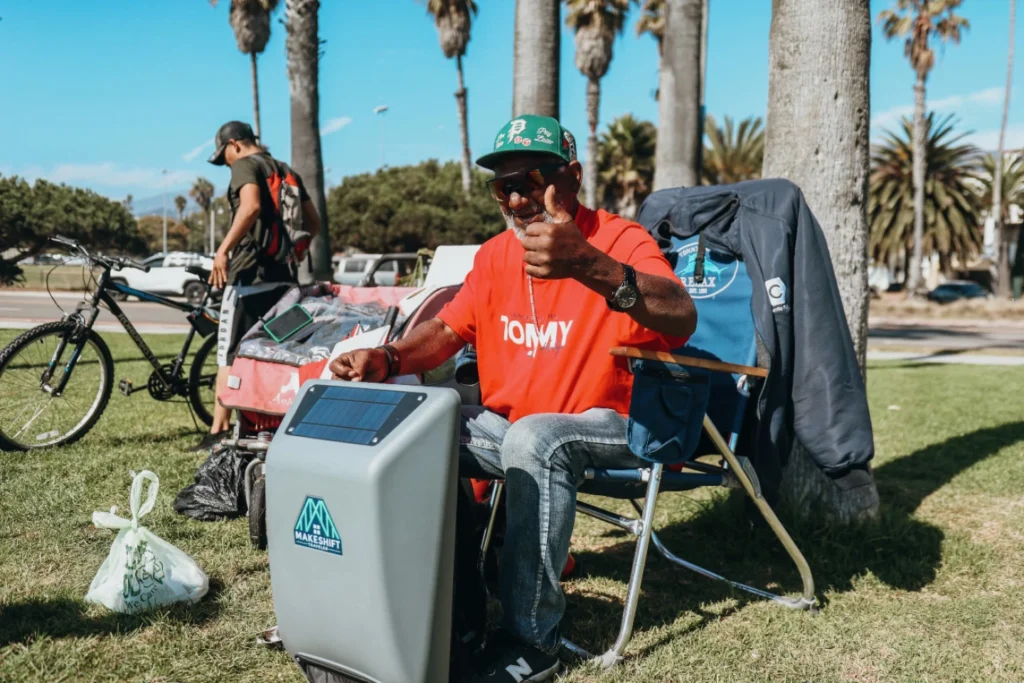 mochila solar