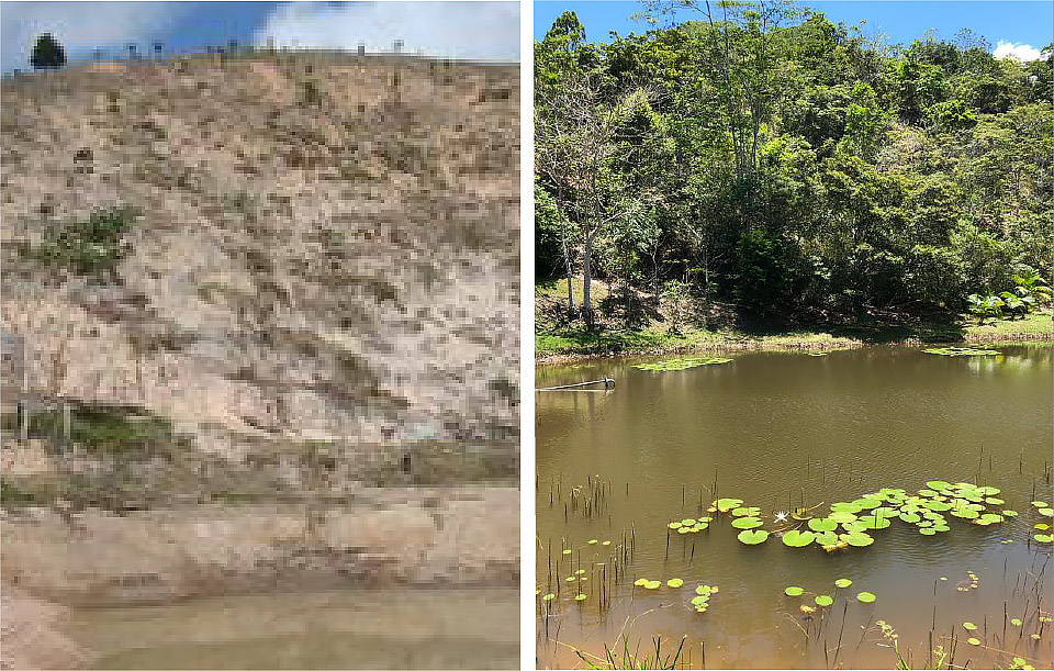 área restaurada em Trancoso
