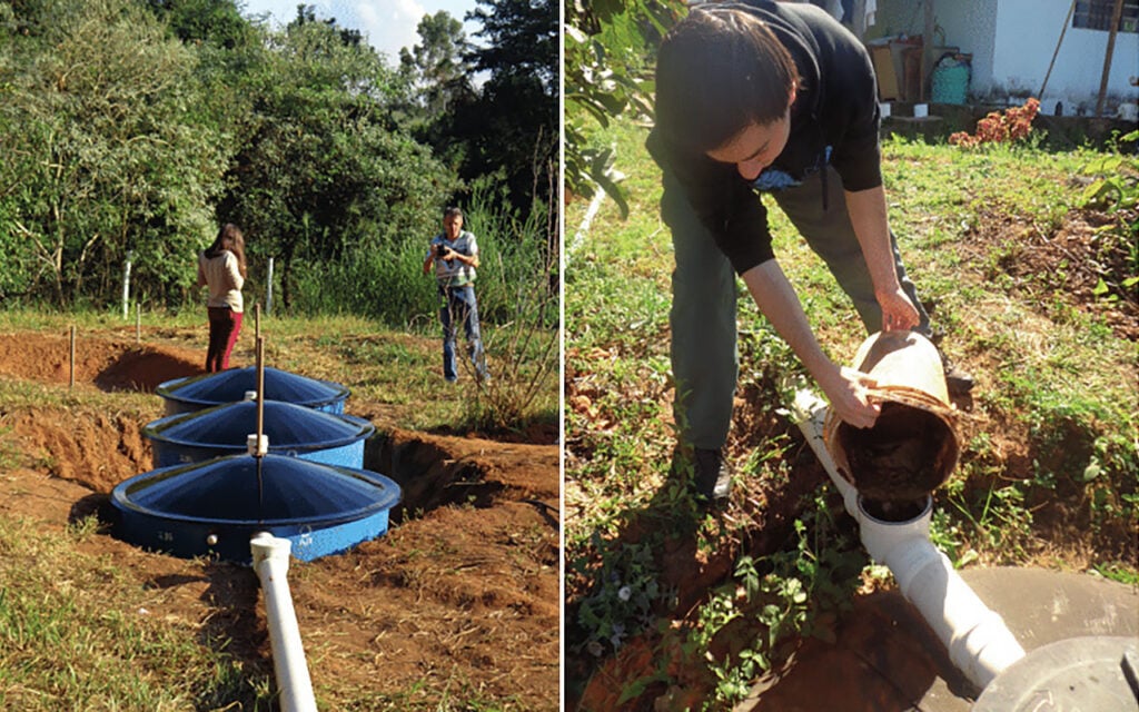 fossa ecológica agricultura familiar