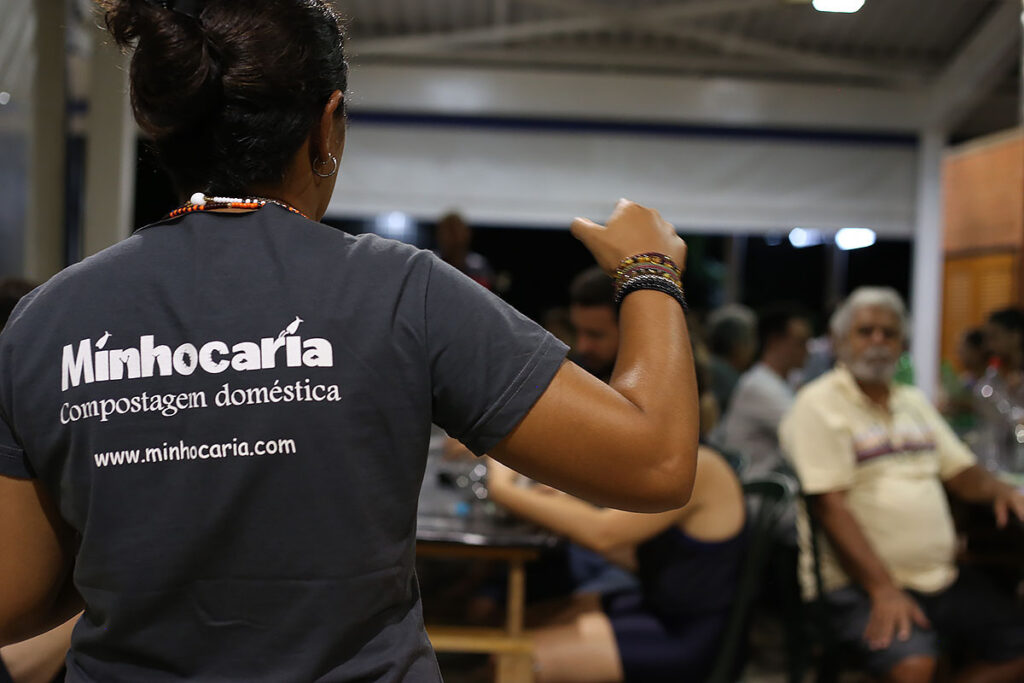oficina de compostagem