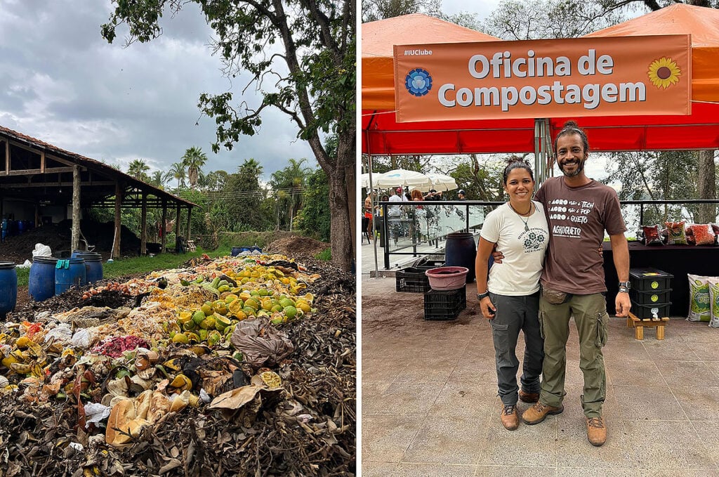 oficina de compostagem
