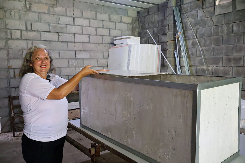 doação de composteiras para comunidade