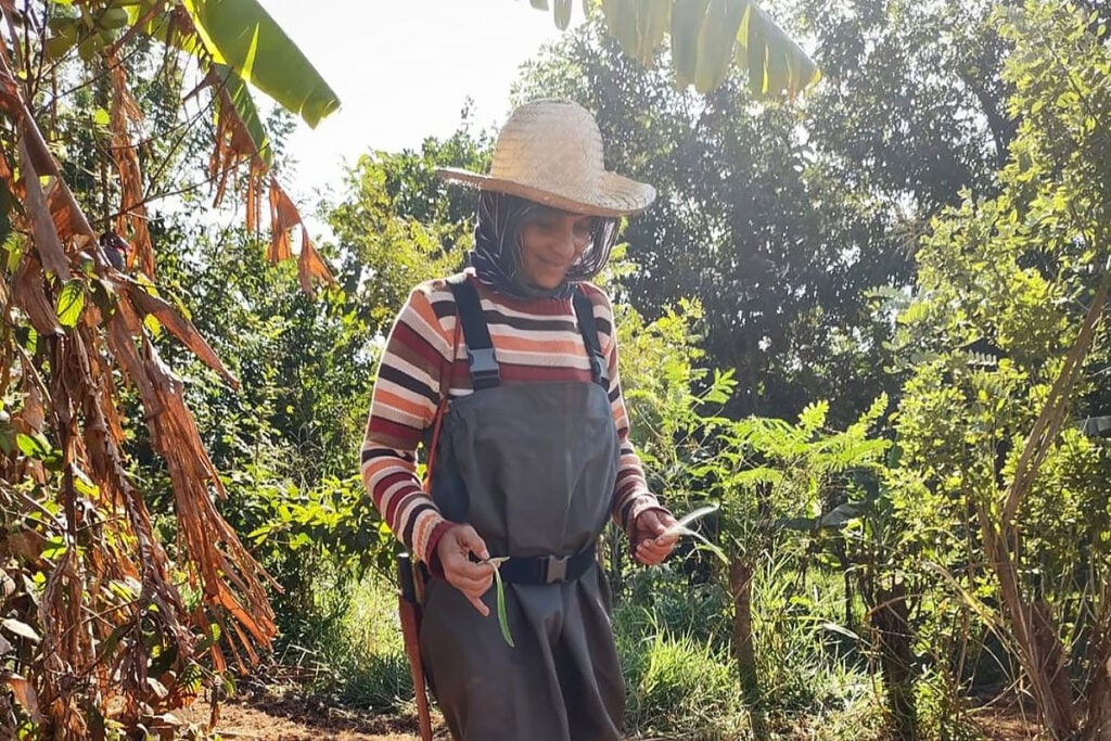 mulher agroflorestora