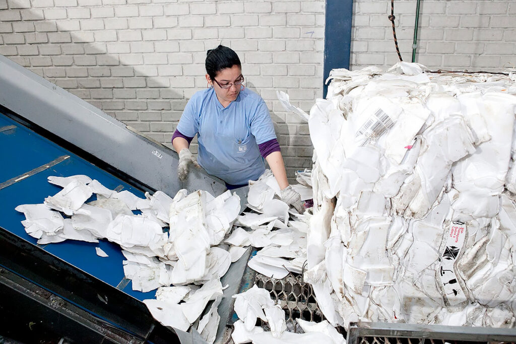 reciclagem de isopor