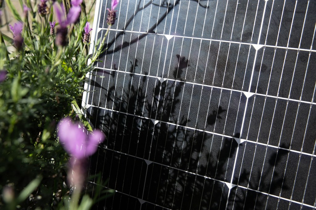 painéis solares portáteis