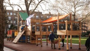parque, brincar, campo de refugiados