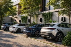 veículos eletrificados carga carros