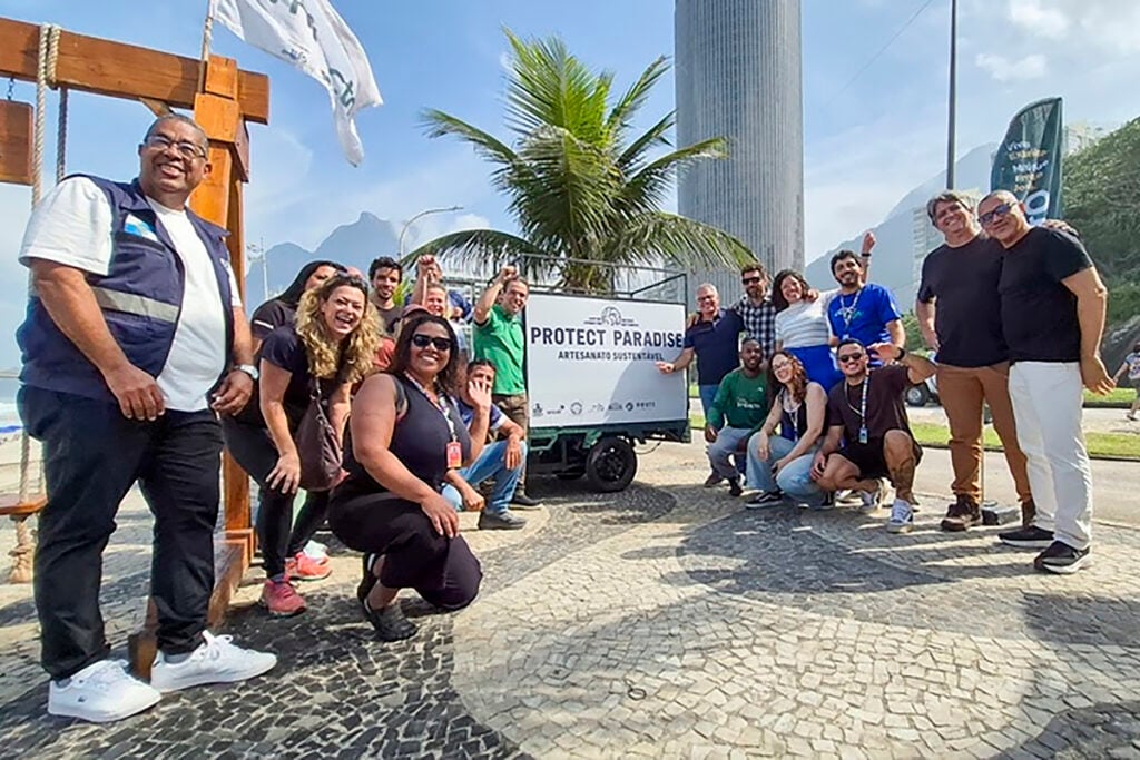 lançamento da primeira fase do projeto Protect Paradise no Rio de Janeiro.