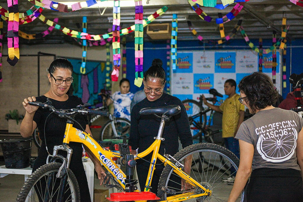 oficina de bicicletas