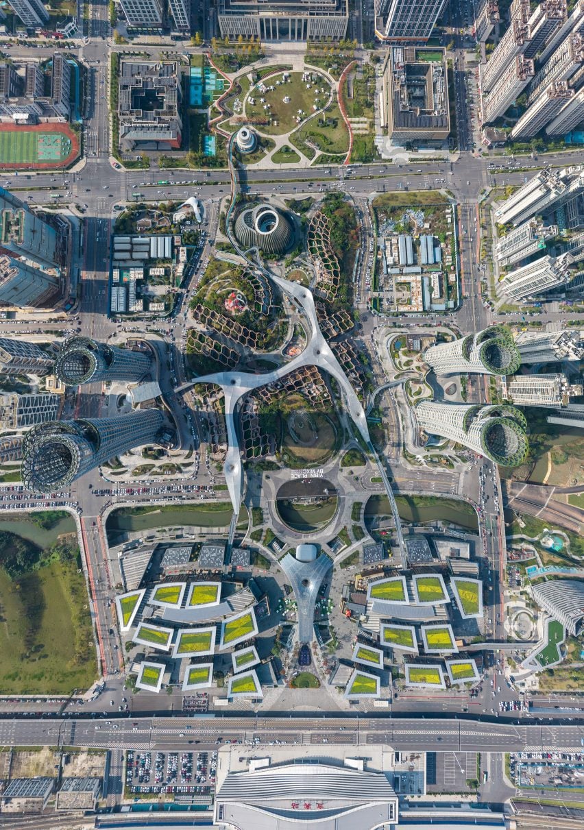 Projeto cria bairro inspirado na floresta de bambu na China