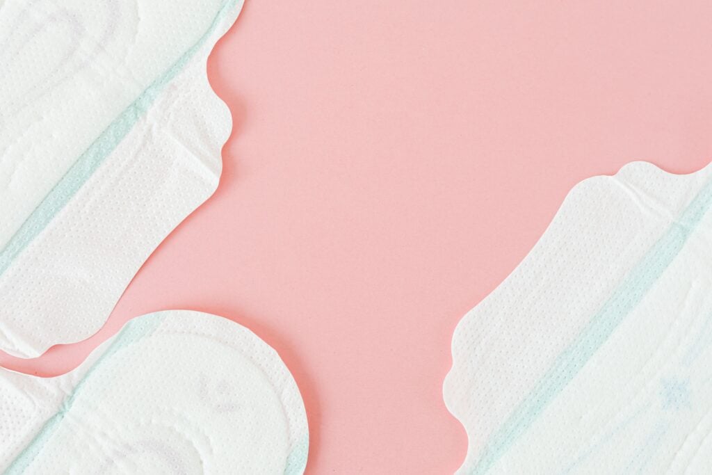 absorvente, absorvente íntimo, absorvente menstrual