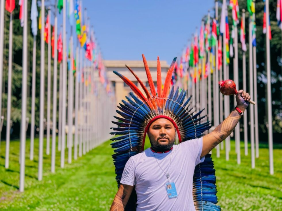 Jovem indígena do Acre leva a Amazônia à formação da ONU
